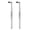L-type, variant on 2PCS Offset Screwdriver PH2/SL6 Right Angle 90 Degree Screw Driver Double Ended Z-type 7.09" Length Hand Tool for Repair, Silver
