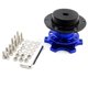 thumbnail image 2 of Adaptador universal de carreras, buje de liberación rápida para volante de coche, juego Boss Break Blue, 2 of 5