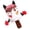 B003- Style C, variant on Spooky Halloween Decor, Halloween Pillow, Halloween Party Decorations, Halloween Stuffed Animals, 12X8 Inch Cute ed Popsicle Character Soft Plush Figure, Purple Drip Accent
