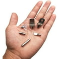thumbnail image 5 of 72Pcs Shelf Pegs Support Kit, 6 Styles Pins, Nickel Plated Cabinet for Shelves Bookcase Bookshelf, 5 of 7