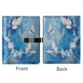 thumbnail image 2 of Leather Notebook with Pen Holder Writing Notepad Includes 100 Pages Lined Journal Butterflies and Circular Motif, 2 of 6