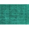 thumbnail image 1 of Ahgly Company Indoor Rectangle Oriental Turquoise Blue Industrial Area Rugs, 4' x 6', 1 of 4