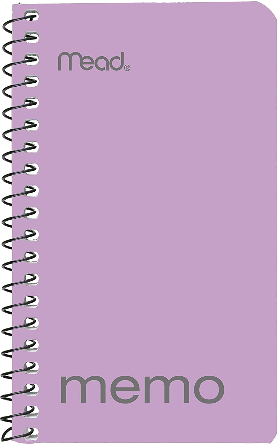 Mead Small Notebook, 24 Pack 1-Subject College Ruled, Pastel Color Spiral Bound Small Notepad