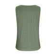 thumbnail image 6 of Weiqiqre Women's Clothing Summer Sleeveless Shirts Dressy Scoop Neck Loose Flowy Cute Tops Womens Tank Top, 6 of 8