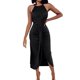 thumbnail image 1 of Vestido de Verano Casual de las Mujeres, Moda Cuello Redondo, Vestido Sólido sin Mangas para las Mujeres, 1 of 7