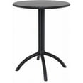 thumbnail image 1 of Siesta ISP160-BLA Table Bistro Ronde Pieuvre avec Noir, 1 Unité, 1 of 6