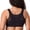 Black, variant on Women's Posture Bra Front Closure Lightly Padded Plus Size Wireless Full Coverage Bras