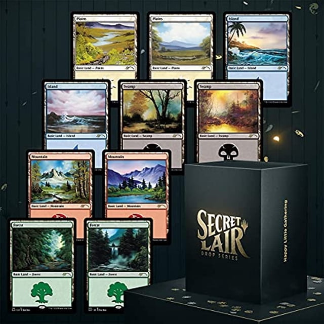 Magic: The Gathering Secret Lair Premium Foil: MTG Secretversary Superdrop Happy Little Gathering