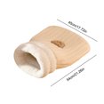 thumbnail image 2 of Bacero de dormir Gato CALENTE Túnel Funny Funnel Cat Cama de gato Cat para gatos interiores (L) Blanco, 2 of 5