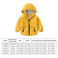 thumbnail image 3 of FYMNSI Toddler Windbreaker Jacket Boy Zip Up Hoodie Sweatshirts Baby Lightweight Hooded Rain Jackets 18-24 Months, 3 of 3