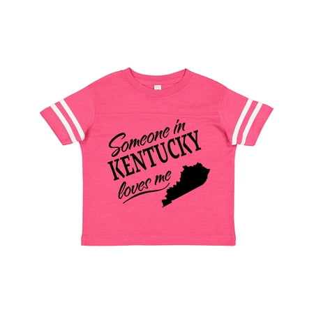 

Inktastic Someone in Kentucky Loves Me Gift Toddler Boy or Toddler Girl T-Shirt