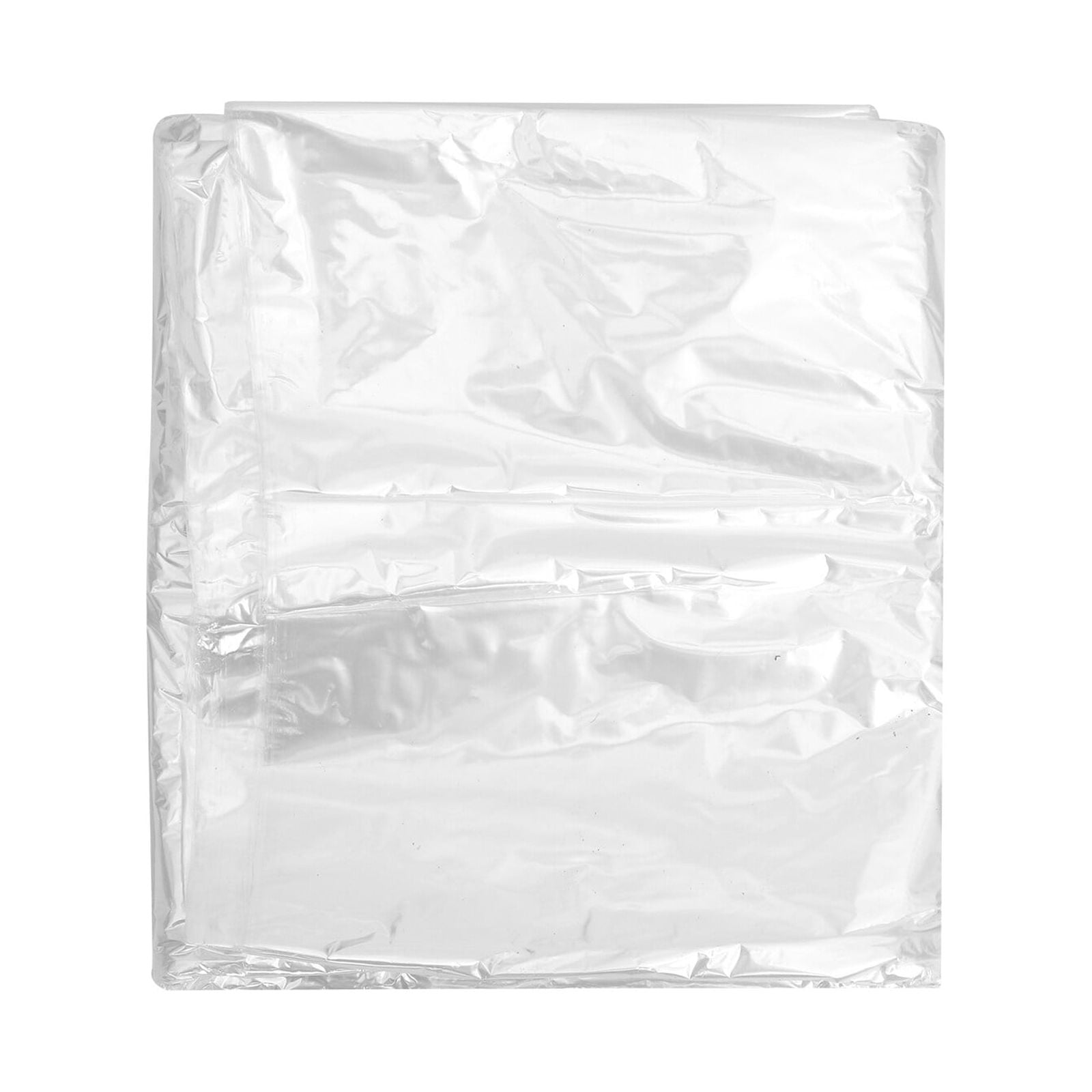 Raindrops 50pcs 60x90cm Clear Plastic Garment Bags for Clothes Cover Disposable Storage at Home Shop Outdoor
