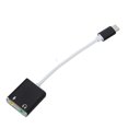 thumbnail image 3 of Portable Type-C External 7.1 Channel Sound Card, Aluminum Alloy Shell, Plug & Play Audio Adapter with Dual Headphone & Dual Mic Support, Compatible with Desktop, Laptop, Ideal for Karaoke, Gaming &, 3 of 7