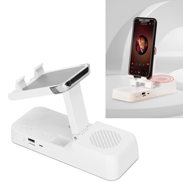 Soporte Para Teléfono Móvil Altavoz Plegable Portátil De Alta Potencia Soporte Para Teléfono