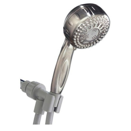 1.8 GPM Brushed Nickel 5 Setting Hand Held Shower Head