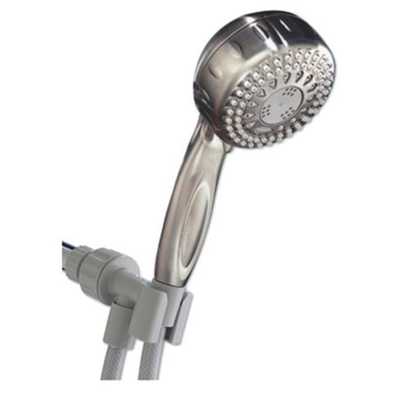 1.8 GPM Brushed Nickel 5 Setting Hand Held Shower Head