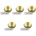 thumbnail image 6 of 5pcs Cabinet Lock Coded Showcase Lock Combination Password Security Lock Metal Lock, 6 of 8