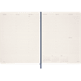 thumbnail image 5 of Moleskine 2025 13-Month Essential Planner, Soft Cover, Weekly Vertical, XXL (8.5" x 11"), Sapphire Blue, 5 of 12
