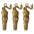 thumbnail image 2 of 3 silbatos de cobre con forma de elefante para exteriores, llaveros colgantes., 2 of 5