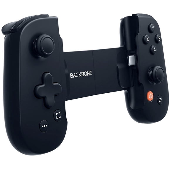 (Open Box) Backbone, One, Mobile Gaming Controller, for Android, and iOS, Black, 1, 1, 1
