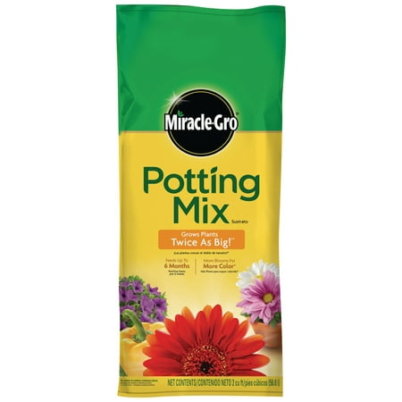 Miracle-Gro Potting Mix, 2 cu ft