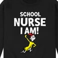 thumbnail image 3 of Dr. Seuss - School Nurse I Am Sam I Am - Men's Crew Neck Fleece Pullover, 3 of 6