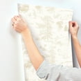 thumbnail image 6 of Winnie The Pooh Toile Peel & Stick Wallpaper, 6 of 13