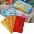 thumbnail image 4 of Abbracc Matériaux Tissus Polyester Extensible Quartiers Gros Rouge Jaune, 4 of 9