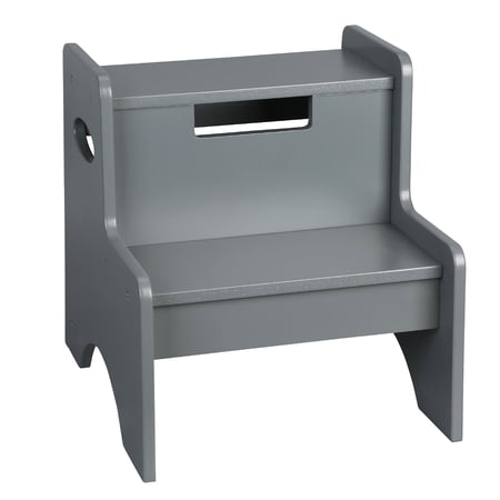 Two Step Stool - Gray