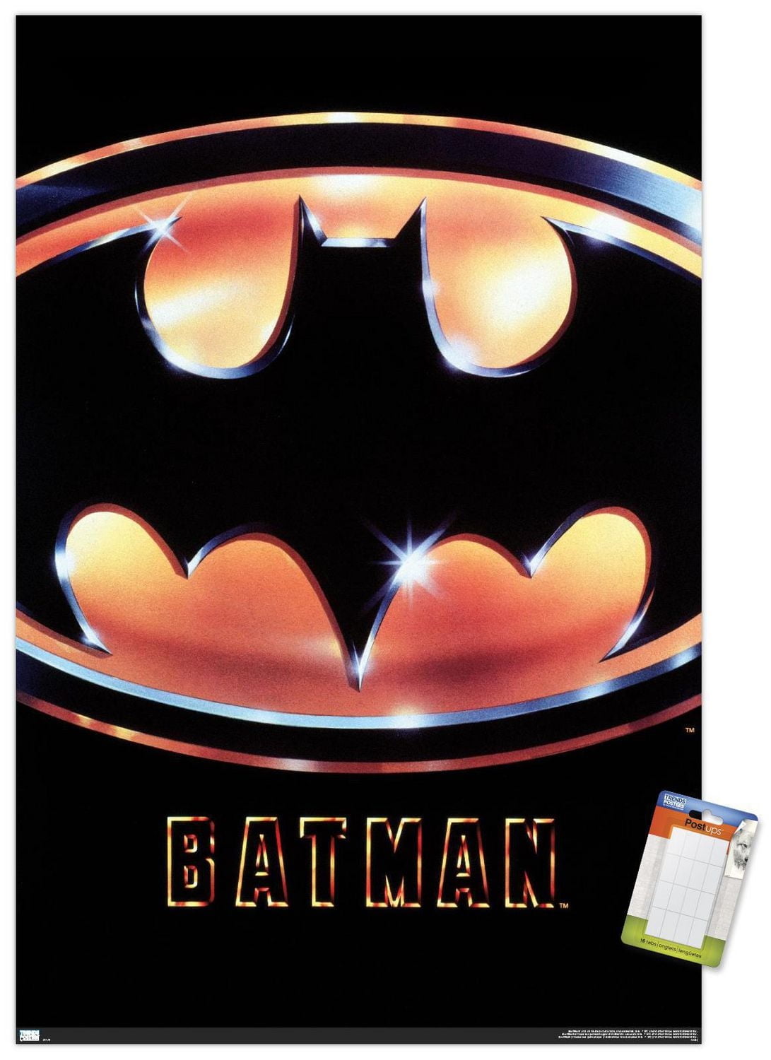 DC Comics Film Batman (1989) - Logo Une Feuille