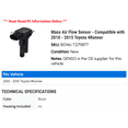 thumbnail image 2 of Mass Air Flow Sensor - Compatible with 2010 - 2015 Toyota 4Runner 2011 2012 2013 2014, 2 of 2