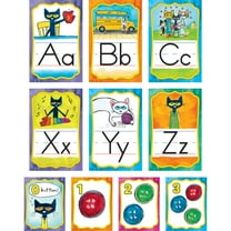 Edupress Pete the Cat Alphabet Bulletin Board Accents, Multicolor