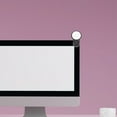 thumbnail image 3 of MOVTOTOP Cubicle Monitor Mirror Desk Rear View Mirror Convex Laptop Accessory, 3 of 7