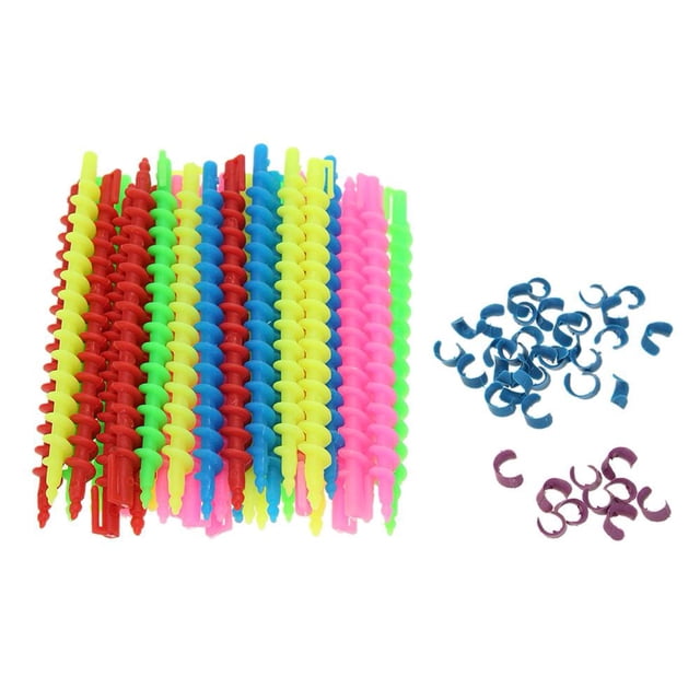 Long Spiral Hair Perm Rod Hairdressing Styling Curler Rollers Tool