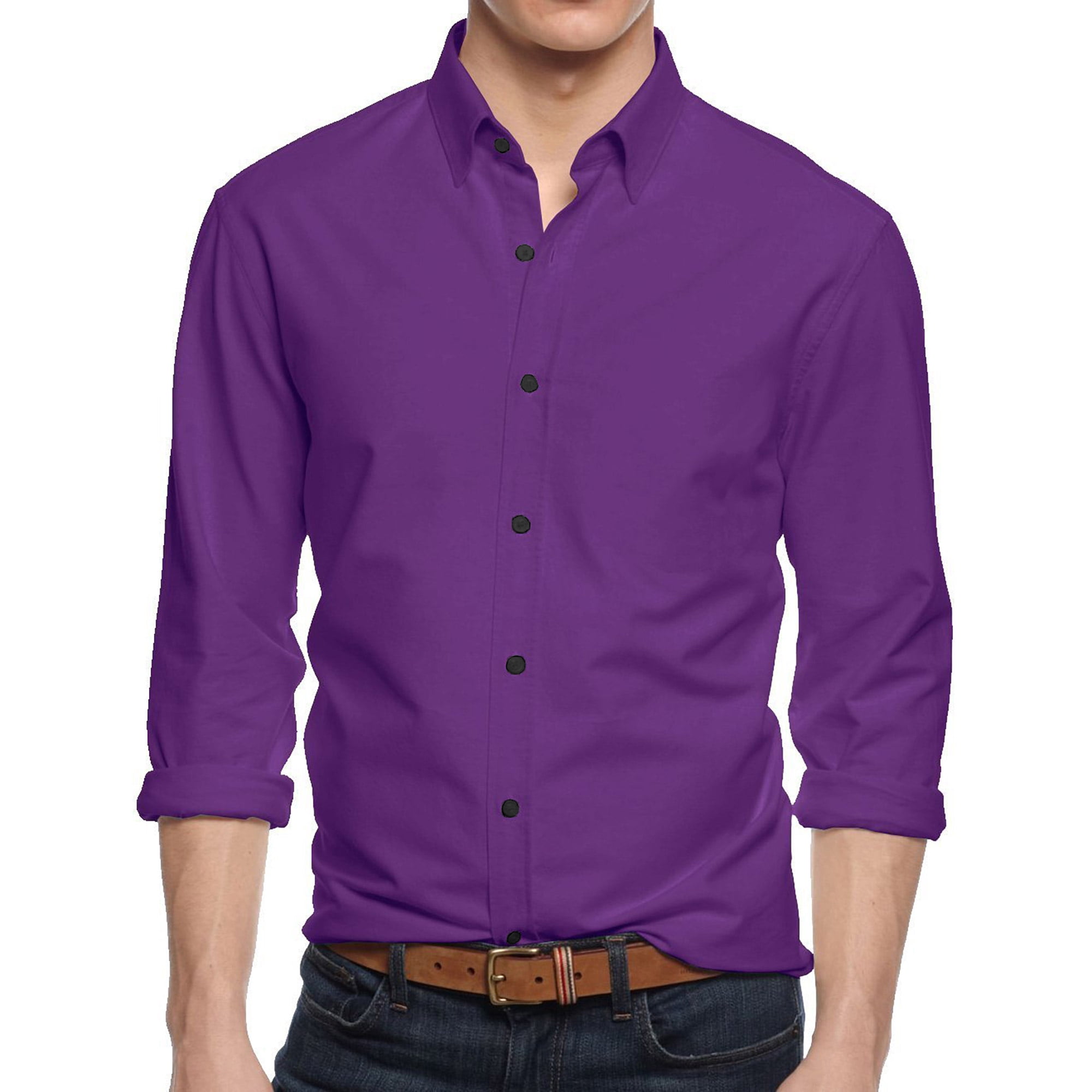 Tommy Hilfiger Men's Non Iron Slim Fit Dress Shirt - Walmart.com