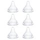 thumbnail image 1 of Bottle Nipples Cathill Silicone Lansinoh Biberones de silicona para más de 3 meses, paquete de 6, 1 of 8