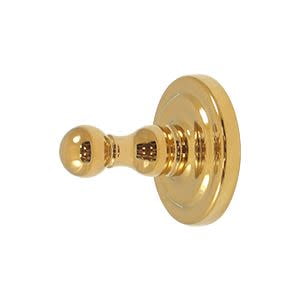 

Deltana R2009 R Series Single Robe Hook - Brass