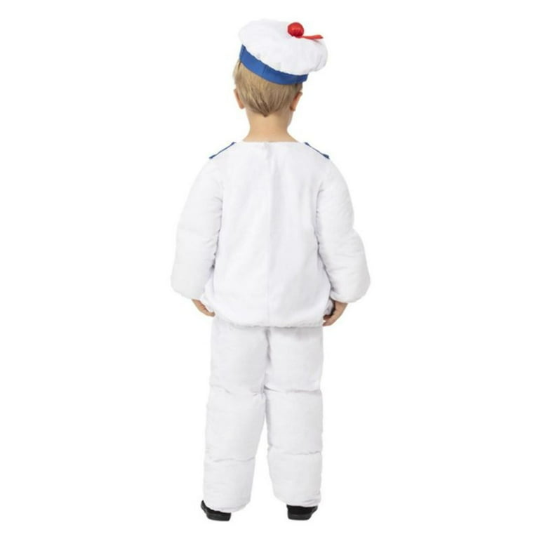 Ghostbusters Stay Puft Costume Child Blue Red White Ghostbusters Stay Puft Costume Child Blue Red White