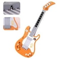 thumbnail image 3 of Children's Simulation Musical Instrument Safety Multifunctional Electric Guitar Bass Surround Sound Playable Musical Instrument with Colorful Lighting Design for Children Playing, 3 of 9