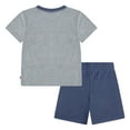 thumbnail image 4 of Levi's Boys Chest Stripe Logo Shirt & Short Set, 2T-4T, 4 of 8