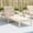 Brown, variant on vidaXL Sun Lounger Natural Pine Solid Pine Wood Standard
