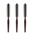 thumbnail image 4 of CTIRCHIU 3-Pack Curly Hair Styling Combs for Natural Curls, Black Synthetic Material Hair Detangling Combs, 4 of 8