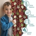 thumbnail image 3 of Blackout Kids Curtains,Red Christmas Ornament Pattern Childrens Insulated Curtains Set Of 2,Bedroom Essentials,Toddler Room Decor 42"x54", 3 of 5