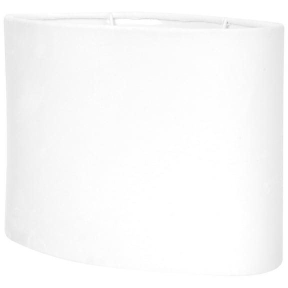 Topbathy Lamp Shade Covers Fabric Oval White Lamp Shades 1Set for General Users
