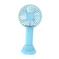 thumbnail image 2 of Ventilador de de mano, aire acondicionado, ventilador de bolsillo multifuncional, ventilador de refrigeración de aire, ventilador portátil Azul, 2 of 9