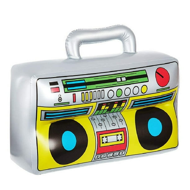 Ygjytge Accesorios Radio Inflables Los Años 80 Y 90 Decoraciones para Fiestas Suministros Cumpleaños (02)