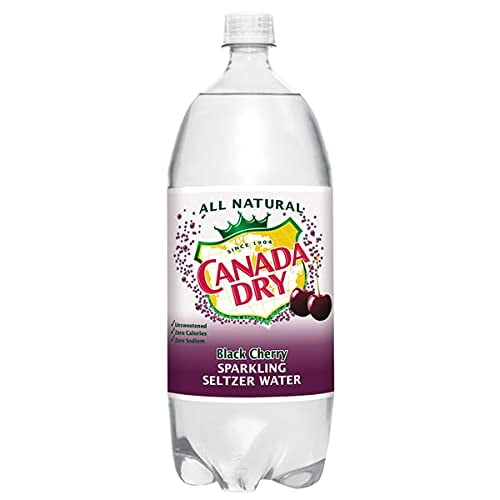 Buy DRINK WATER Canada Dry Black Cherry Sparkling Seltzer Water 2 Liter