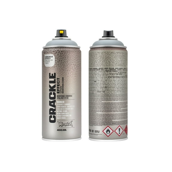 Montana Cans CRACKLE EFFECT Spray Paint, 400ml, Squirrel Grey