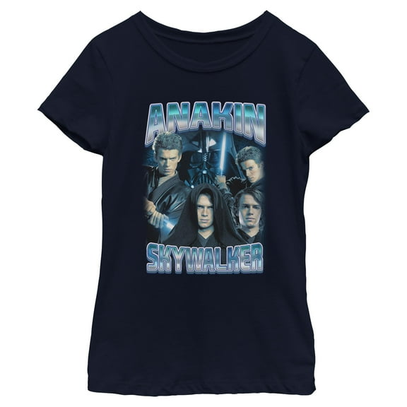 Girls Star Wars Anakin Skywalker Collage T Shirt