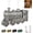 D, variant on Train Diffuser, 300ml, Christmas Train Diffuser, Vintage Steam Train Essential Oil Diffuser, with Remote with Dual-Color Led Light,Ultra-Quiet and Auto Shut-Off for Home Office,C